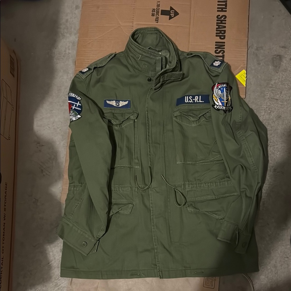 Polo by Ralph Lauren Green Military Field Jacket